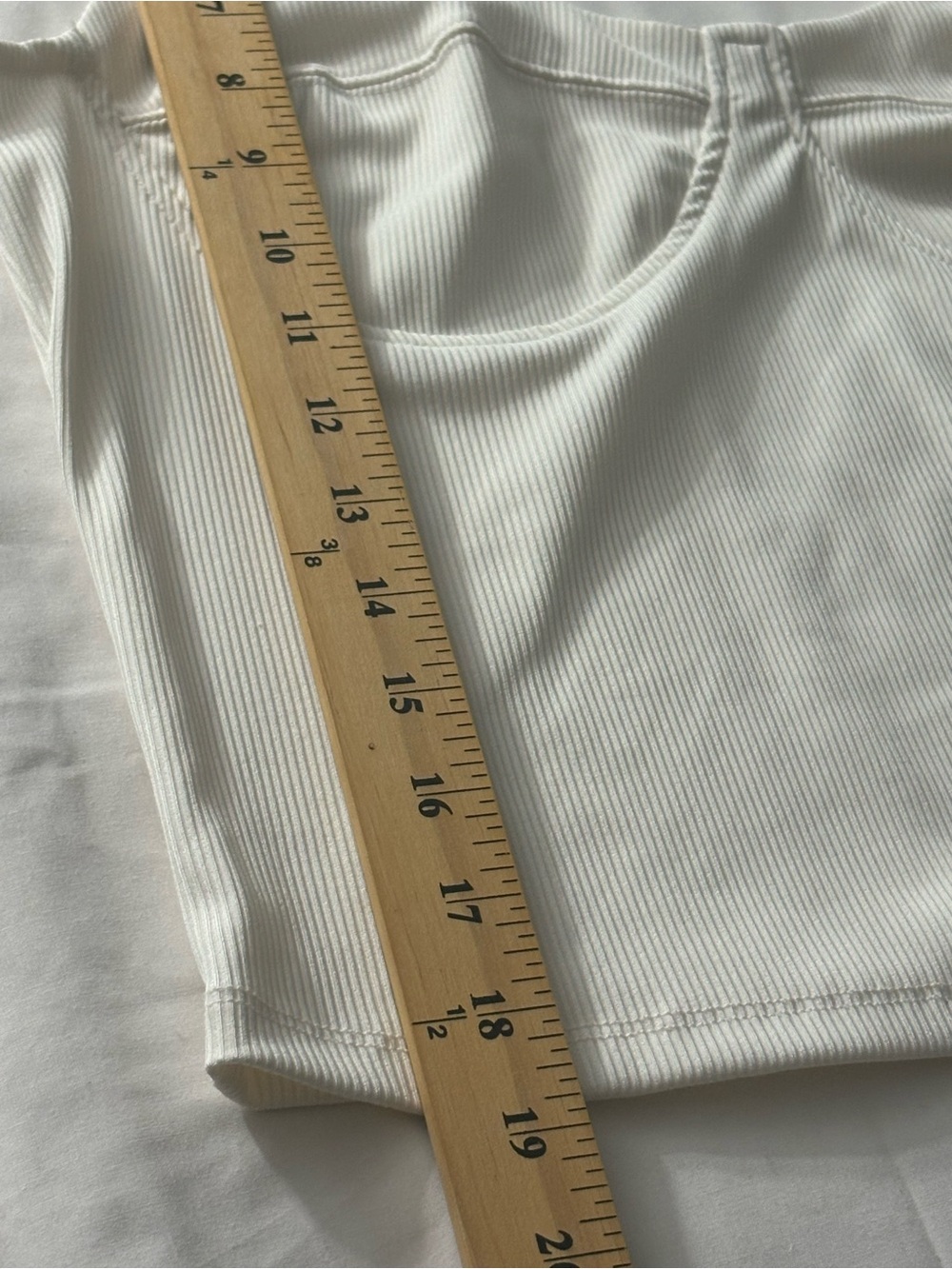 Dynamite White Ribbed Bustier-Style Tank - Picture 13 of 13